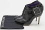 Sergio Rossi Pre-owned Leather boots Black Dames - Thumbnail 9