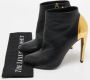 Sergio Rossi Pre-owned Leather boots Black Dames - Thumbnail 9
