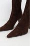 Sergio Rossi Pre-owned Leather boots Brown Dames - Thumbnail 4