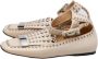 Sergio Rossi Pre-owned Leather flats Beige Dames - Thumbnail 3