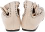 Sergio Rossi Pre-owned Leather flats Beige Dames - Thumbnail 4