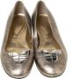 Sergio Rossi Pre-owned Leather flats Gray Dames - Thumbnail 2
