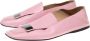 Sergio Rossi Pre-owned Leather flats Pink Dames - Thumbnail 3