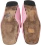 Sergio Rossi Pre-owned Leather flats Pink Dames - Thumbnail 5