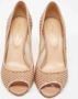 Sergio Rossi Pre-owned Leather heels Beige Dames - Thumbnail 3