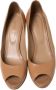 Sergio Rossi Pre-owned Leather heels Beige Dames - Thumbnail 2