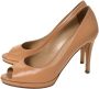 Sergio Rossi Pre-owned Leather heels Beige Dames - Thumbnail 3
