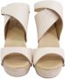 Sergio Rossi Pre-owned Leather heels Beige Dames - Thumbnail 3