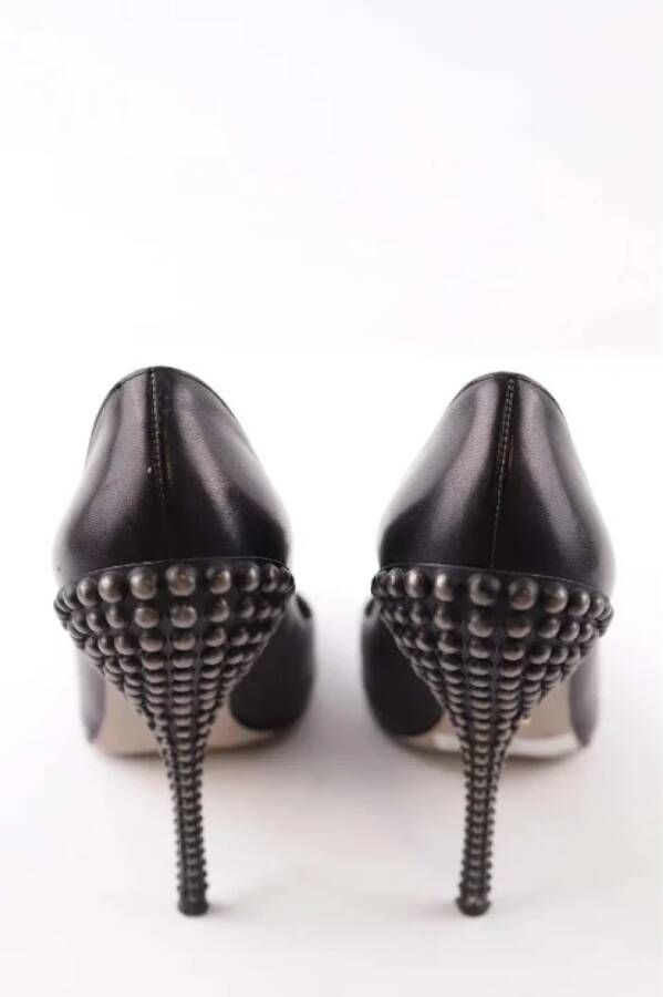Sergio Rossi Pre-owned Leather heels Black Dames