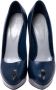 Sergio Rossi Pre-owned Leather heels Blue Dames - Thumbnail 2