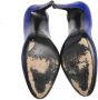 Sergio Rossi Pre-owned Leather heels Blue Dames - Thumbnail 5