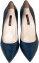 Sergio Rossi Pre-owned Leather heels Blue Dames - Thumbnail 2