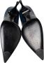 Sergio Rossi Pre-owned Leather heels Blue Dames - Thumbnail 5