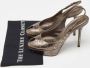 Sergio Rossi Pre-owned Leather heels Gray Dames - Thumbnail 9