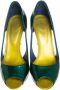 Sergio Rossi Pre-owned Leather heels Green Dames - Thumbnail 2