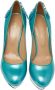 Sergio Rossi Pre-owned Leather heels Green Dames - Thumbnail 2