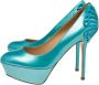 Sergio Rossi Pre-owned Leather heels Green Dames - Thumbnail 3