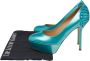 Sergio Rossi Pre-owned Leather heels Green Dames - Thumbnail 7