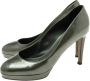 Sergio Rossi Pre-owned Leather heels Green Dames - Thumbnail 3