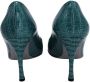 Sergio Rossi Pre-owned Leather heels Green Dames - Thumbnail 5