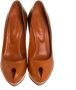 Sergio Rossi Pre-owned Leather heels Orange Dames - Thumbnail 2