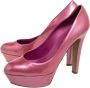 Sergio Rossi Pre-owned Leather heels Pink Dames - Thumbnail 3
