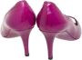 Sergio Rossi Pre-owned Leather heels Purple Dames - Thumbnail 4