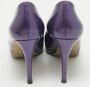 Sergio Rossi Pre-owned Leather heels Purple Dames - Thumbnail 5