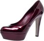 Sergio Rossi Pre-owned Leather heels Red Dames - Thumbnail 2