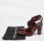 Sergio Rossi Pre-owned Leather heels Red Dames - Thumbnail 10
