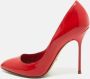 Sergio Rossi Pre-owned Leather heels Red Dames - Thumbnail 2