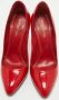 Sergio Rossi Pre-owned Leather heels Red Dames - Thumbnail 3