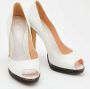 Sergio Rossi Pre-owned Leather heels White Dames - Thumbnail 4