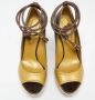 Sergio Rossi Pre-owned Leather heels Yellow Dames - Thumbnail 2
