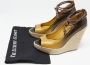 Sergio Rossi Pre-owned Leather heels Yellow Dames - Thumbnail 8