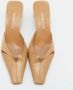 Sergio Rossi Pre-owned Leather mules Beige Dames - Thumbnail 2