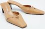 Sergio Rossi Pre-owned Leather mules Beige Dames - Thumbnail 3