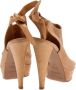 Sergio Rossi Pre-owned Leather sandals Beige Dames - Thumbnail 4