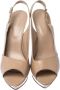 Sergio Rossi Pre-owned Leather sandals Beige Dames - Thumbnail 2