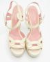 Sergio Rossi Pre-owned Leather sandals Beige Dames - Thumbnail 3