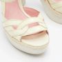 Sergio Rossi Pre-owned Leather sandals Beige Dames - Thumbnail 7