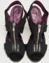 Sergio Rossi Pre-owned Leather sandals Black Dames - Thumbnail 3