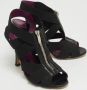 Sergio Rossi Pre-owned Leather sandals Black Dames - Thumbnail 4