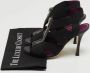 Sergio Rossi Pre-owned Leather sandals Black Dames - Thumbnail 9