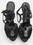 Sergio Rossi Pre-owned Leather sandals Black Dames - Thumbnail 3