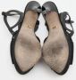 Sergio Rossi Pre-owned Leather sandals Black Dames - Thumbnail 6