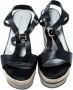 Sergio Rossi Pre-owned Leather sandals Black Dames - Thumbnail 2