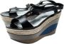 Sergio Rossi Pre-owned Leather sandals Black Dames - Thumbnail 3