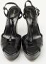 Sergio Rossi Pre-owned Leather sandals Black Dames - Thumbnail 3