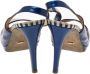 Sergio Rossi Pre-owned Leather sandals Blue Dames - Thumbnail 4